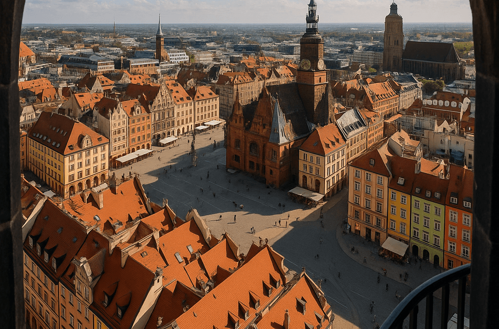 Wrocław z góry – najlepsze punkty widokowe na panoramę miasta