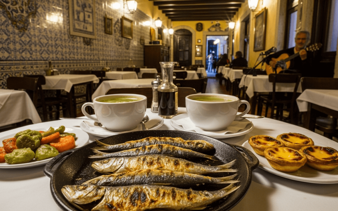 Co zjeść w Lizbonie – sardynki z grilla i wino, które smakuje słońcem