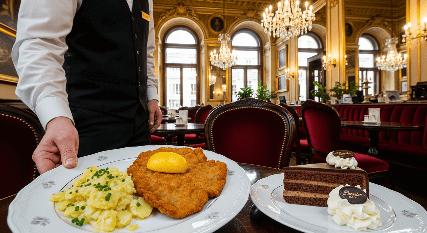 Co zjeść w Wiedniu – sznycel większy od talerza i cesarskie desery